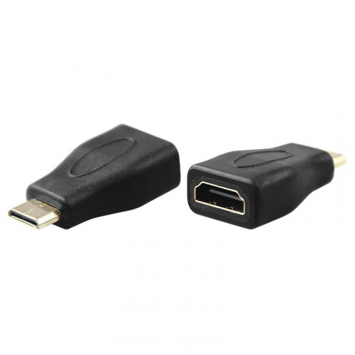 Переходник штекер mini HDMI - гнездо HDMI Rexant 17-6801 фото 3