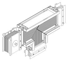 Секция T-образ. вниз 3200А Al 3L+N+PER IP55 тран. IEK LB-3200A4-35-F-TD