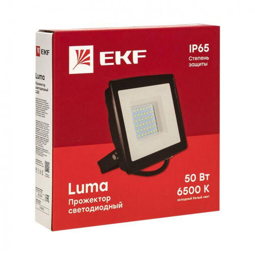 Прожектор светодиодный СДО-3001 10Вт 6500К IP65 Basic EKF FLL-3001-10-6500 фото 5