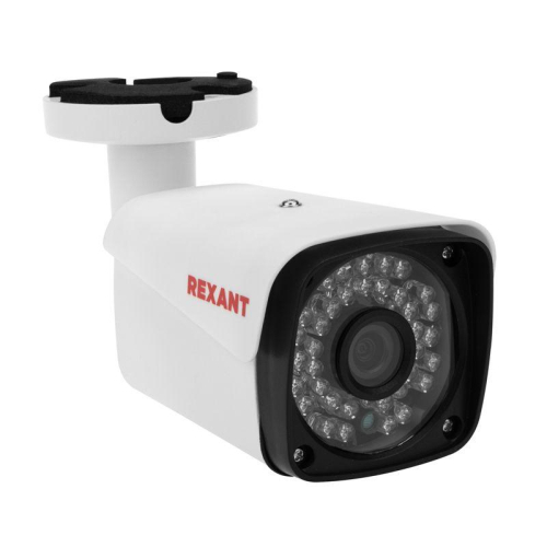 Камера цилиндрическая уличная AHD 5.0 Мп 2592х1944 объектив 3.6мм ИК до 30м Rexant 45-0140 фото 3