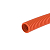 Труба гофрированная ПНД гибкая легкая d20мм без протяжки оранж. (уп.100м) DKC 70920