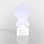 Фигура светодиодная "Ангел 2D" 10см 1LED RGB 0.1Вт IP20 на подставке элементы питания 3хAG13(LR44) (в компл.) Neon-Night 501-044