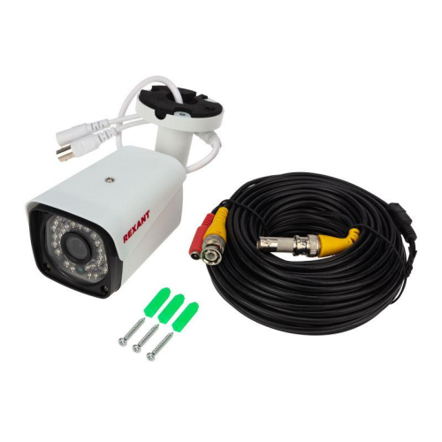 Комплект видеонаблюдения 4 наружные камеры AHD/2.0 Full HD Rexant 45-0520 фото 3