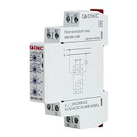 Реле контроля тока тип DRC 0.05-0.5А конфигурация контакта 1CO 24-240 AC/DC DKC DRC-C05-1-240