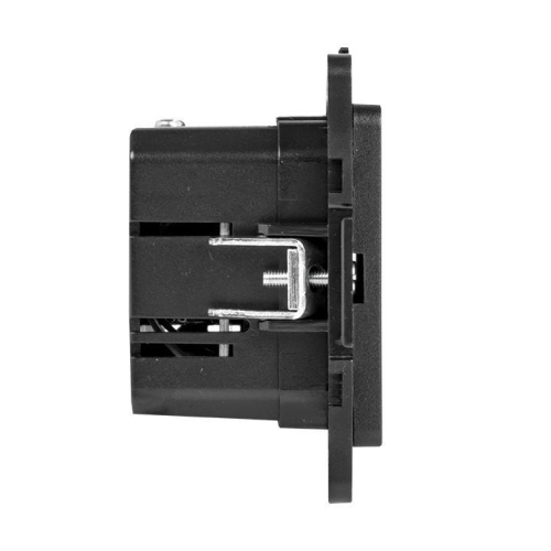 Розетка USB 2-м Стокгольм 2.1А механизм черн. PROxima EKF EZR16-028-10-2USB фото 2