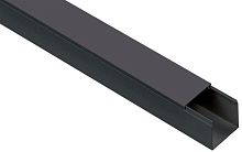 Кабель-канал 40х40 L2000 пластик ЭЛЕКОР черн. IEK EL-KK10-040-040-1-K02