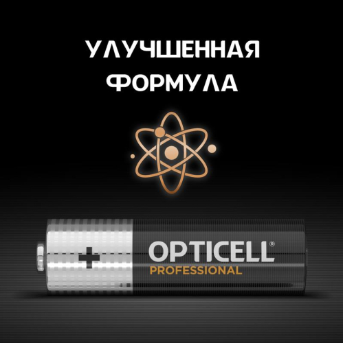 Элемент питания алкалиновый AA/LR6 (блист. 12шт) Professional Opticell 5052005 фото 7