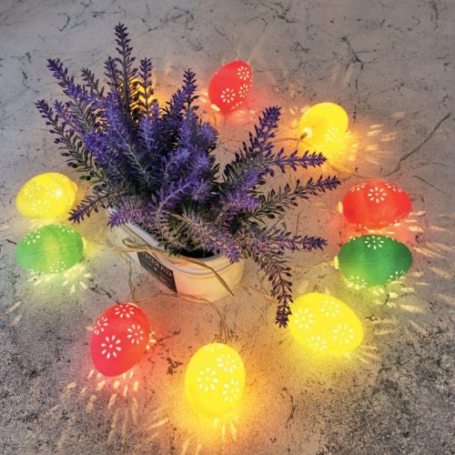 Светильник светодиодный садовый "Каскад Эклектика" 4м LED тепл. бел. 3Вт IP65 с выносной солнечн. панелью 2м; аккум. Lamper 602-268 фото 4