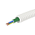 Труба гофрированная ПЛЛ гибкая d25мм безгалоген. (HF) с кабелем ППГнг(А)-FRHF 3х2.5 РЭК ГОСТ+ бел. (уп.50м) DKC 8S82550FRHF