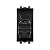 Розетка USB 2.0 1мод. Avanti "Черный матовый" тип А-А модульная DKC 4412401