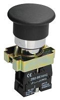 Кнопка управления "Грибок" LAY5-BC21 1НО черн. KARAT IEK BBG70-BC-K02