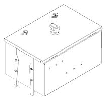 Коробка отбора мощности Plug-in с авт. выкл. 100А Cu 3L+N+PER IP55 IEK LB-100C4-35-PB-KOM-Y
