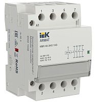 Контактор модульный KMR 40А 230В AC 3НО 1 НЗ ARMAT IEK AR-KMR10-040-31-230