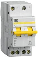 Выключатель-разъединитель трехпозиционный 2п ВРТ-63 40А KARAT IEK MPR10-2-040