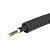Труба гофрированная ПНД гибкая d16мм с кабелем ВВГнг(А)-LS 1.5х3 РЭК ГОСТ+ черн. (уп.25м) DKC 7L71625
