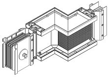 Секция Z-образ. прав. 1000А Al 3L+N+PER НК IP55 тран. IEK LB-1000A4-25-F-ZR