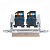 Розетка компьютерная двойн. RJ45 кат.6 SKANDY SK-K04Sa песочн. IEK SK-K20-2-K98