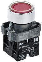 Кнопка LA167-BAF45 d22мм 1НО+1НЗ красн. KARAT IEK BBT20-BAF45-3-22-67-K04