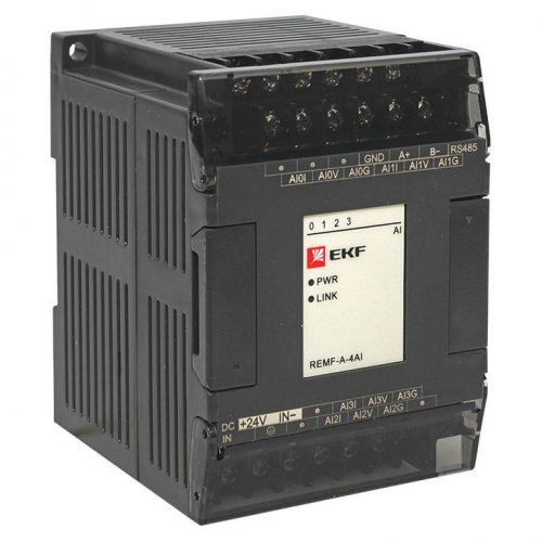 Модуль аналогового ввода REMF 4 PRO-Logic EKF REMF-A-4AI фото 5