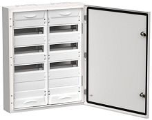 Корпус металлический ЩРн-96 (2х48) 710х570х140 IP54 бел. (одна дверь) TITAN 5 IEK TI5-50-N-2X048-54