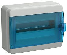 Корпус КМПн-12 TEKFOR IP65 син. прозр. дверь пластик. IEK TF5-KP72-N-12-65-K03-K07