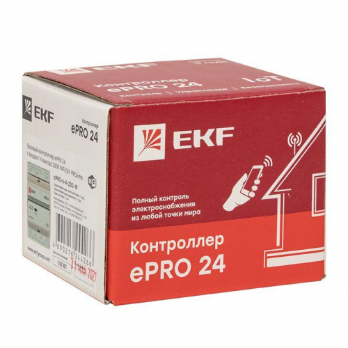 Модуль базовый ePRO удаленного управления 6вх/4вых 230В WiFi PROxima EKF ePRO-6-4-230-W фото 6