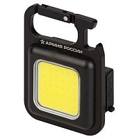 Фонарь-брелок светодиодный аккумуляторный BA-501 АР "Чека" черн. Эра Б0059499