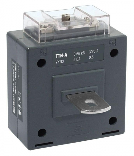Трансформатор тока ТТИ-А 500/5А кл. точн. 0.5S 5В.А IEK ITT10-3-05-0500