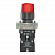 Переключатель BD33 3P с красн. подстветкой 230В NO PROxima EKF xb2-bk33-r-230