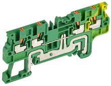 Колодка клеммная CP-MC-PEN земля 4 вывода 1.5кв.мм IEK YCT22-03-4-K52-001