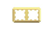 Рамка 2-м AtlasDesign Antique универс. зол. SE ATN101602