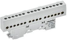 Шина L "фаза" изол. на универс. держ. 6х9-16-Ср TEKFOR IEK TF-NN10-16-KL-K03