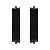 Комплект модульных заглушек "Avanti" "Черный квадрат" 0.5 модуля (уп.2шт) DKC 4402995