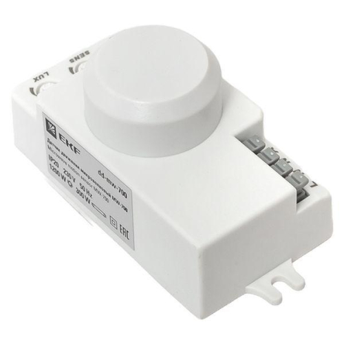 Датчик движения микроволновый MW-700 1200Вт 360град. до 10м IP20 бел. PROxima EKF dd-mw-700 фото 5