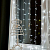Гирлянда светодиодная "Светодиодный Дождь" 1.5х1.5м 144LED холод. бел. 12Вт 220-240В IP20 с контроллером провод прозр. Neon-Night 235-035