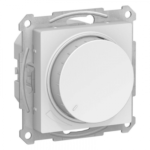 Механизм светорегулятора (диммера) AtlasDesign поворотно-нажимной 630Вт бел. SchE ATN000136