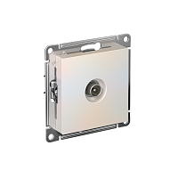 Розетка телевизионная проходная TV AtlasDesign 4дБ механизм жемчуж. SE ATN000492