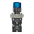Переключатель BD33 3P с син. подсветкой 230В NO PROxima EKF xb2-bk33-b-230