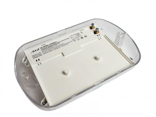 Светильник светодиодный 6Вт 700лм IP40 с акуст. датчиком и дежурным режимом антивандал. противосьемные заглушки Актей СА-5006Д фото 2