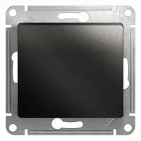 Механизм кнопки нажимного 1-кл. СП Glossa 10А IP20 (сх. 1) 10AX антрацит SchE GSL000715