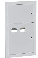 Щит этажный 2кв. без слабот. отсека (1000х650х150) Basic EKF mb28-v-2r