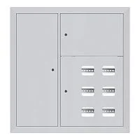 Щит этажный 6кв. слаботочка слева (1000х950х160) Basic EKF mb28-v-6z