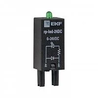 Модуль светодиодный 24 VDC для промежуточных реле RP AVERES EKF rp-led-24DC