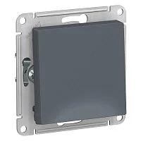 Механизм выключателя 1-кл. СП AtlasDesign 10А IP20 (сх. 1) 10AX с самовозвратом грифель SchE ATN000715