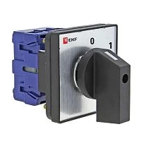 Переключатель кулачковый ПК-1-11 1П 10А "0-1" EKF pk-1-11-10