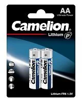 Элемент питания литиевый AA/FR6 1.5В Lithium FR6-BP2 BL2 (уп.2шт) Camelion 15241