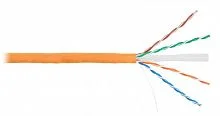 Кабель U/UTP 4 пары кат. 6 LSZHнг(B)-HF Оранж. (уп.305м) NETLAN EC-UU004-6-LSZH-OR