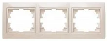 Рамка 3-м СП Plano 1-503-02 гор. сл. кость Intro Б0027628