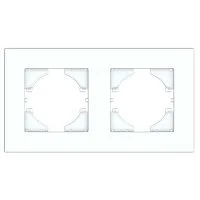 Рамка 2-местн City бел. GUSI С1112-001