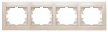 Рамка 4-м СП Plano 1-504-02 гор. сл. кость Intro Б0027630